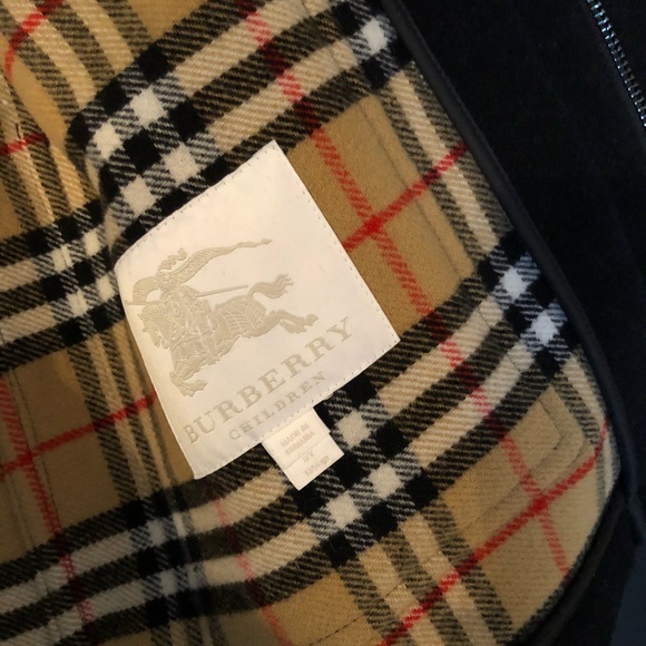 NWOT Burberry wool Burford Duffle coat 8Y